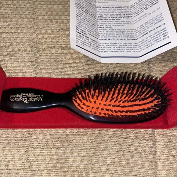 🎉❤️Host Pick❤️🎉 NWT Mason Pearson Pure Bristle Pocket Brush - Picture 8 of 12